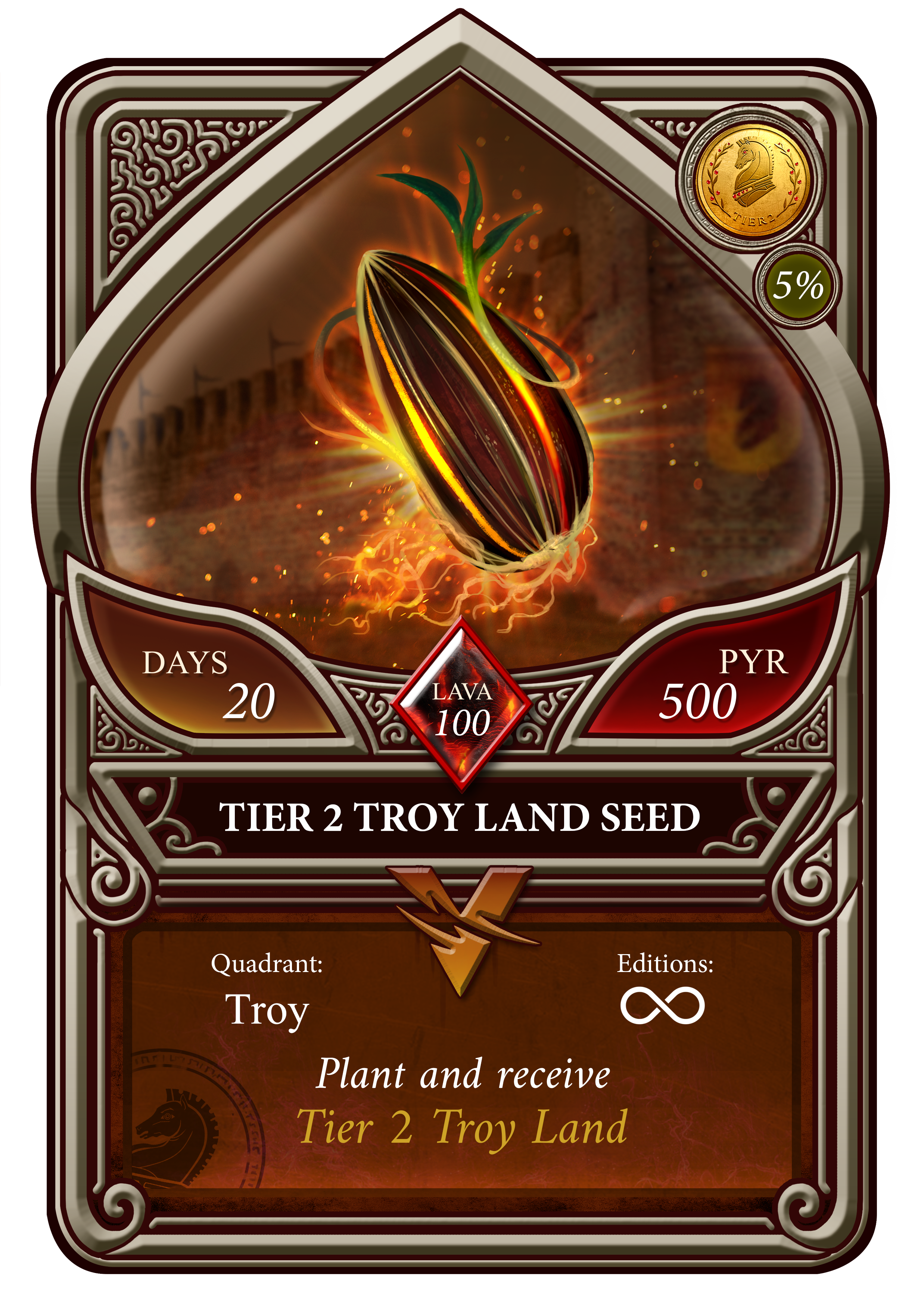 Tier 2 Troy Land Seed