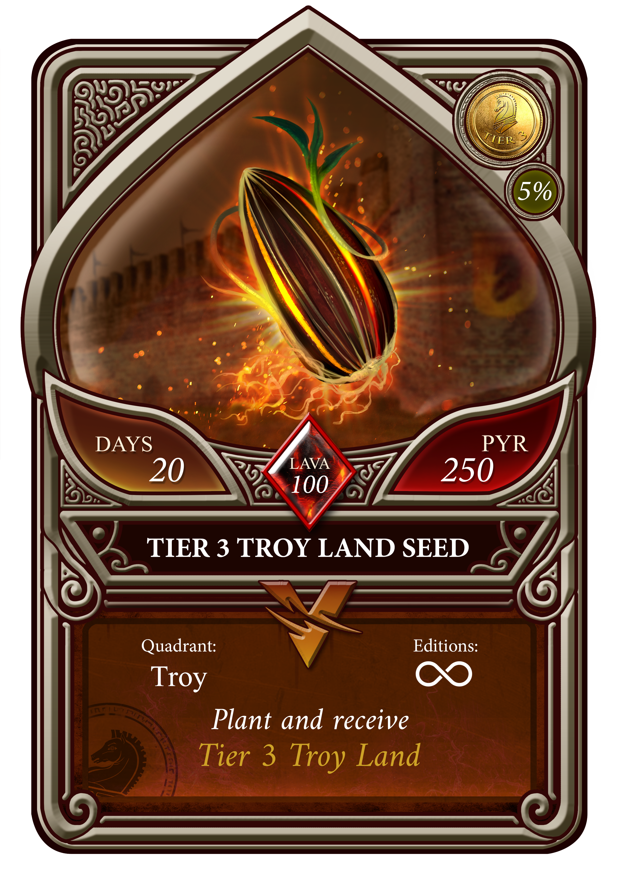 Tier 3 Troy Land Seed