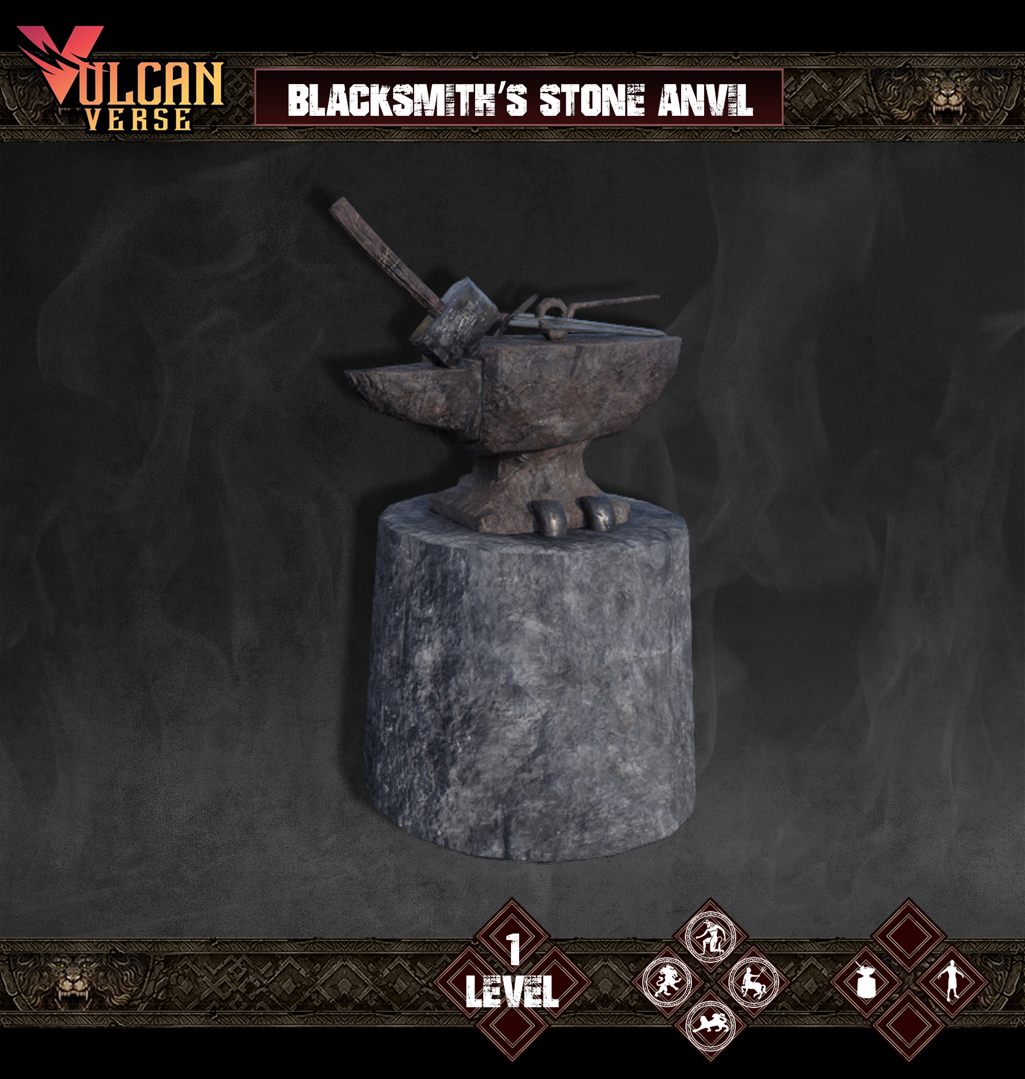 Blacksmith&#39;s Stone Anvil