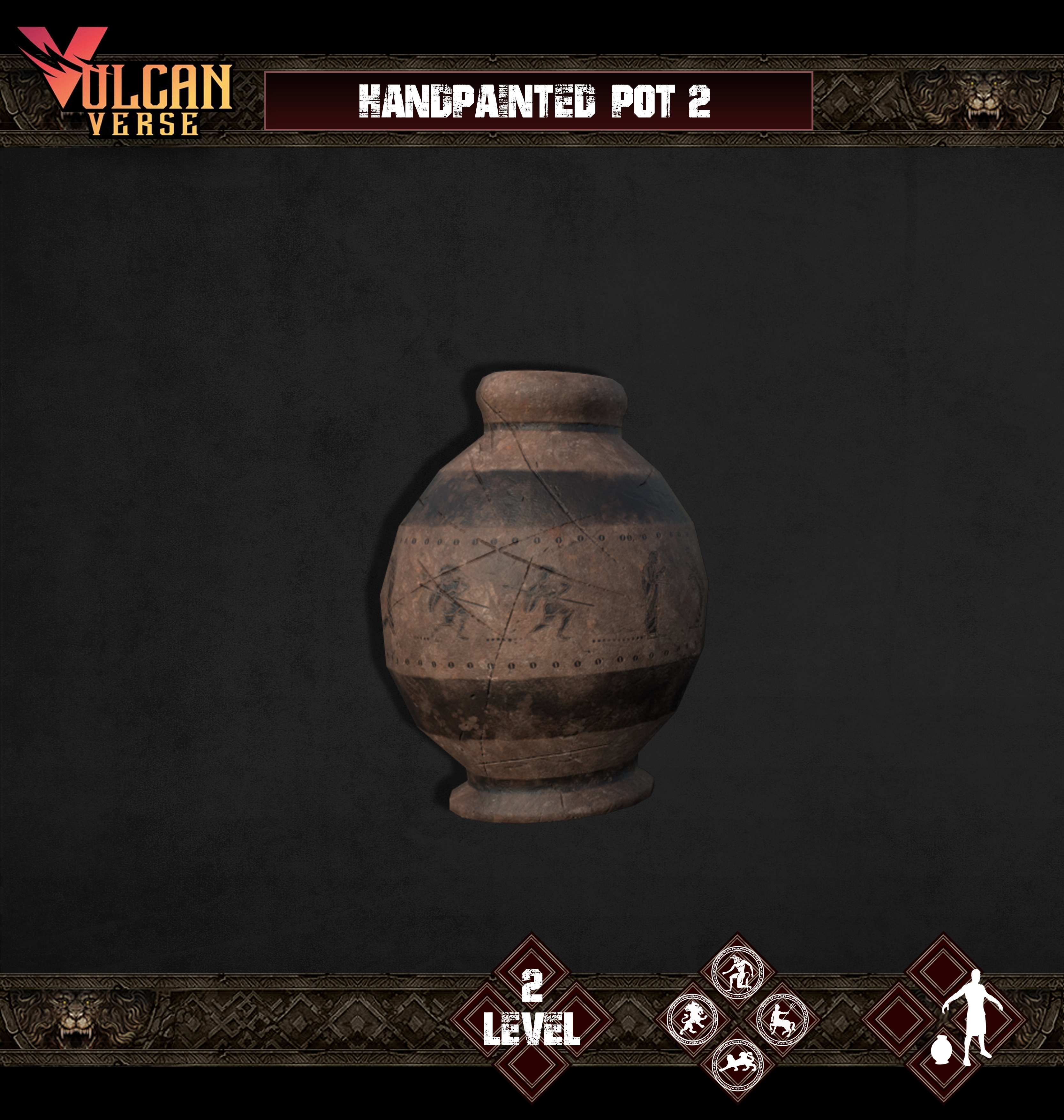 Handpainted Pot 2