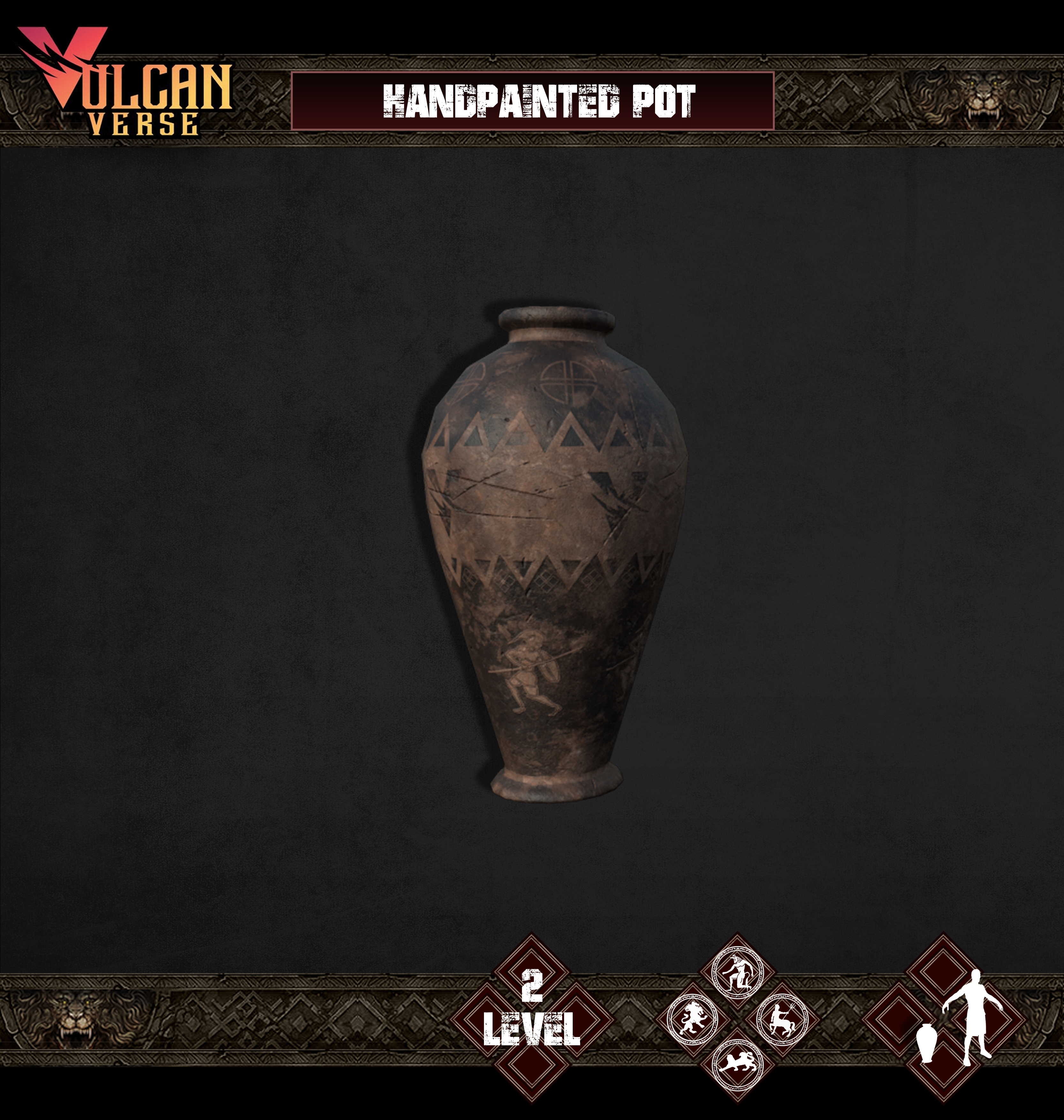 Handpainted Pot