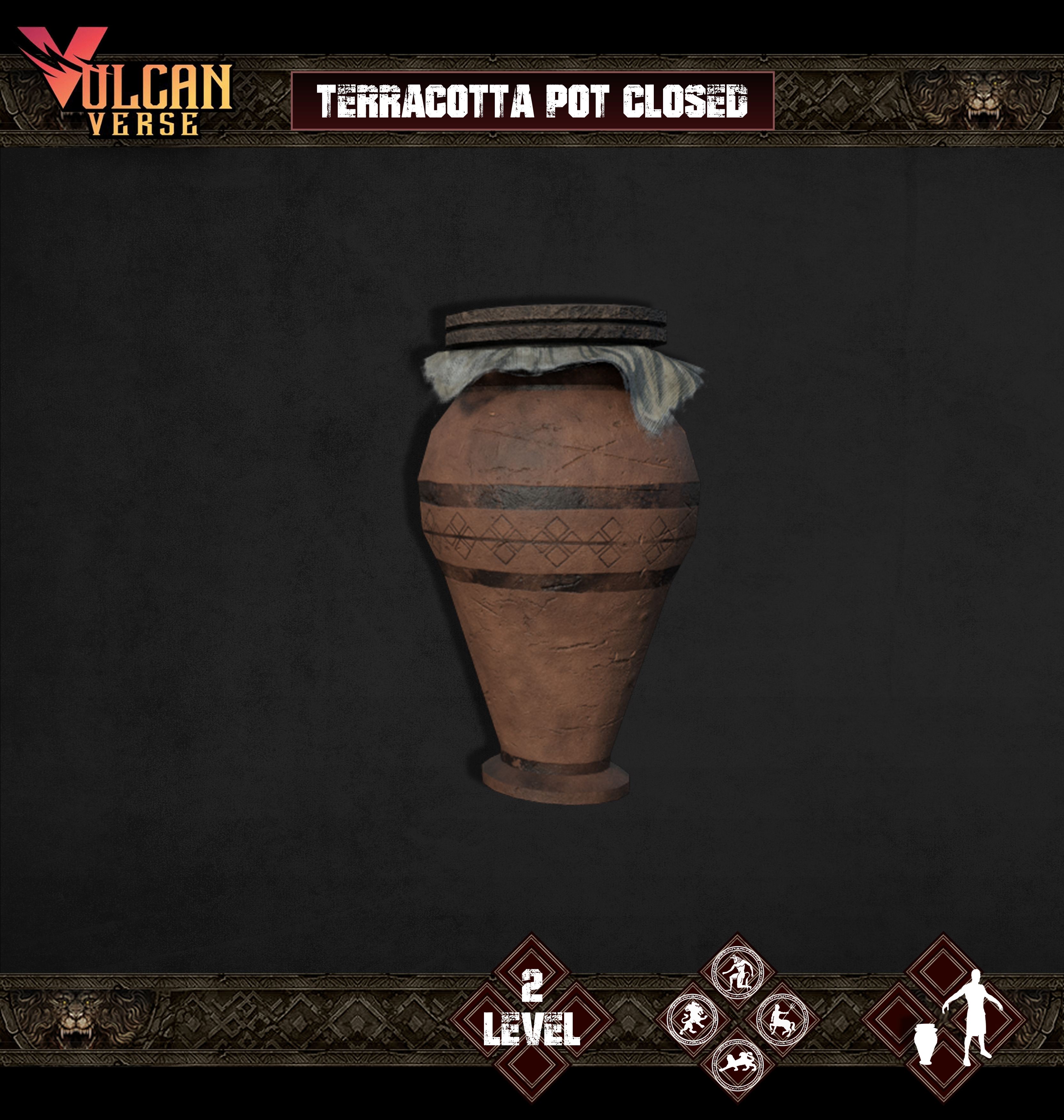 Terracotta Pot closed